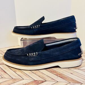 Sperry Authentic Original Double Sole Venetian Loafer M 11.5 Navy Blue STS25570